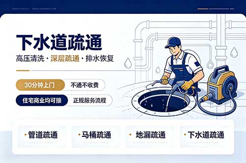 石狮下水道疏通